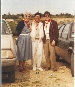 SCOUTS DE FRANCE 9 EME ORAN 20-Pentecote 1991 -  Apres 32 ans